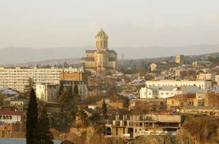 Отель Artists Residence in Tbilisi Тбилиси Двухместный номер с 1 кроватью и террасой-4